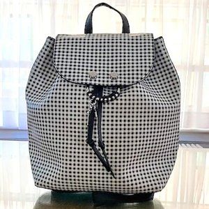 Fabulous FOLEY + CORINNA Black & White Gingham Backpack NWT